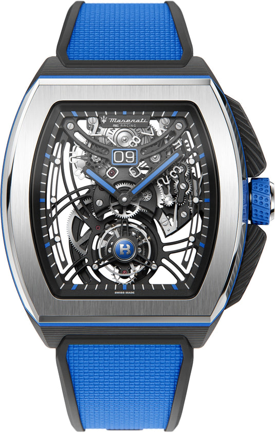 Bianchet Flying Tourbillon Grande Date Maserati Hybrid HBBFTMST4