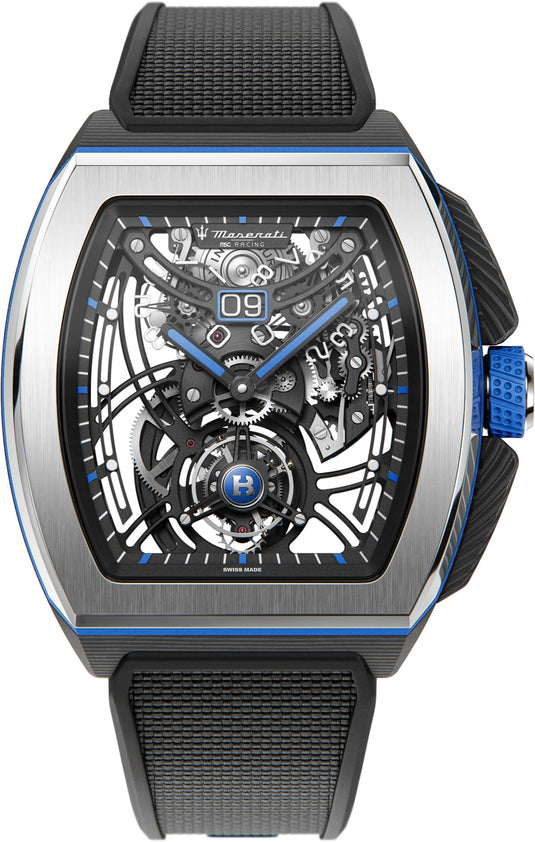 Bianchet Flying Tourbillon Grande Date Maserati Hybrid HBBFTMST4