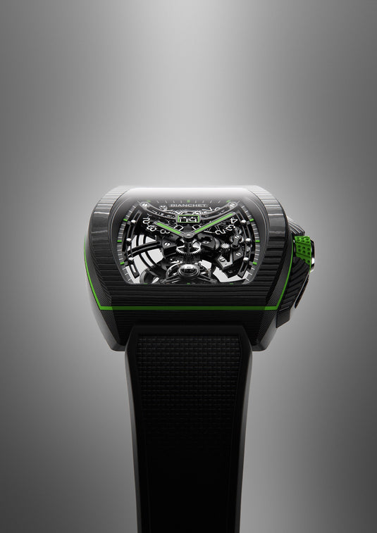 Bianchet Flying Tourbillon Grande Date B 1.618 Carbon Lime CBLFTGD4