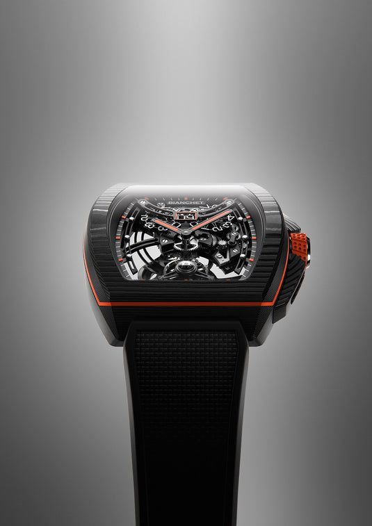 Bianchet Flying Tourbillon Grande Date B 1.618 Carbon Orange CBOFTGD4