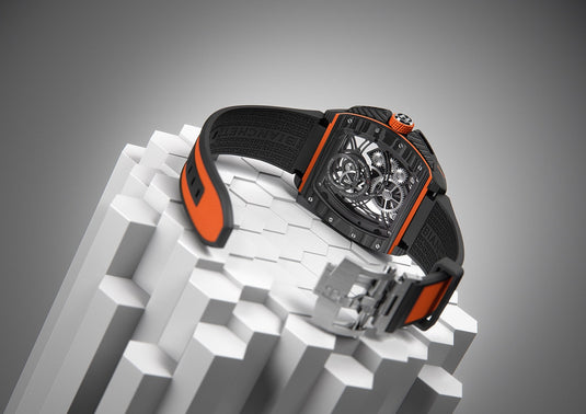 Bianchet Flying Tourbillon Grande Date B 1.618 Carbon Orange CBOFTGD4