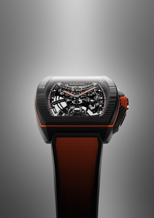 Bianchet Flying Tourbillon Grande Date B 1.618 Carbon Orange CBOFTGD4