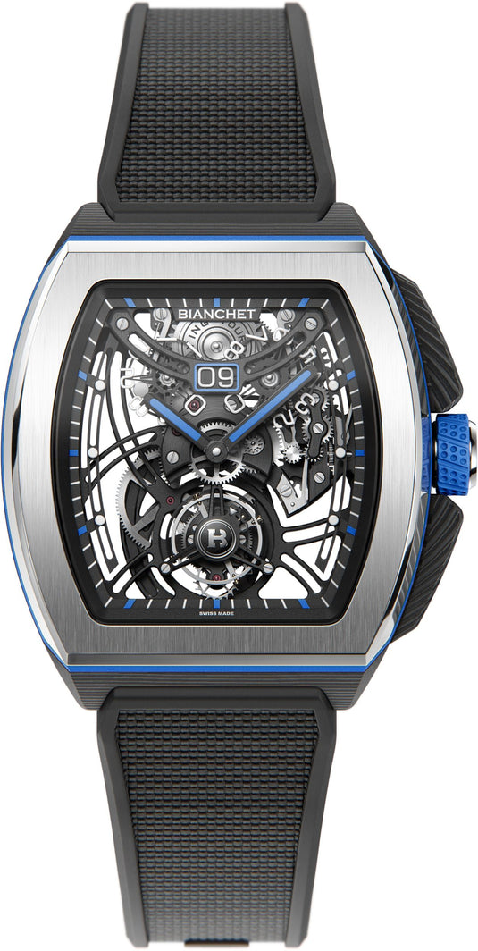Bianchet Flying Tourbillon Grande Date B 1.618 Hybrid Blue HBBFTGD4