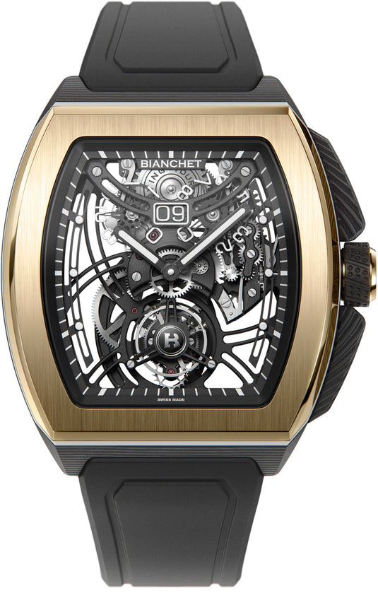 Bianchet Flying Tourbillon Grande Date B 1.618 Hybrid Gold HBGLFTGD4