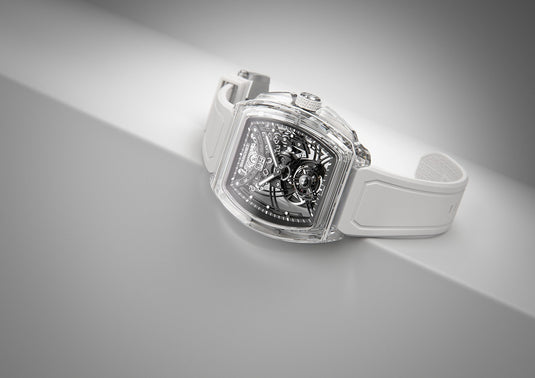 Bianchet Flying Tourbillon Grande Date B 1.618 Sapphire White SWFTGD4