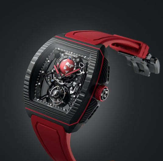 Bianchet Flying Tourbillon Sport GMT B 1.618 Carbon Red CBRFTSG4