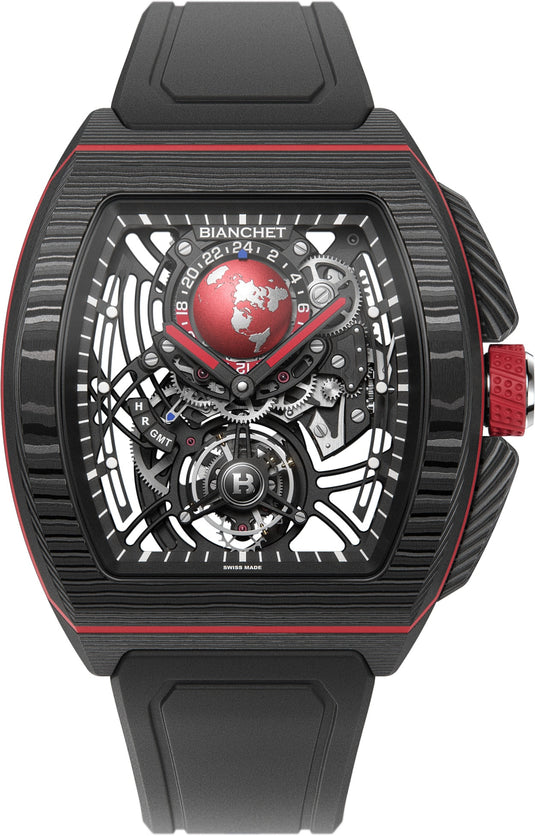 Bianchet Flying Tourbillon Sport GMT B 1.618 Carbon Red CBRFTSG4
