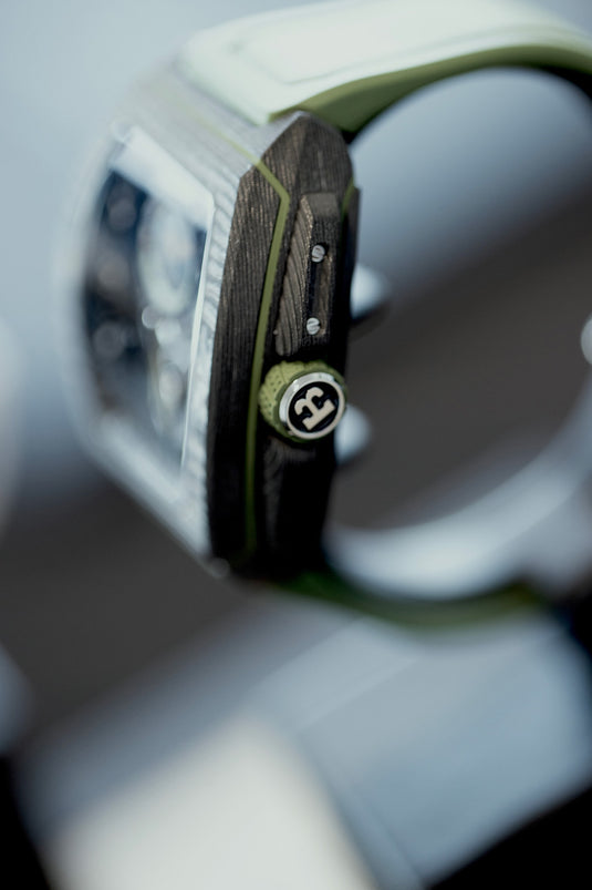 Bianchet Flying Tourbillon Sport GMT B 1.618 Carbon Fern Green CBFGFTSG4