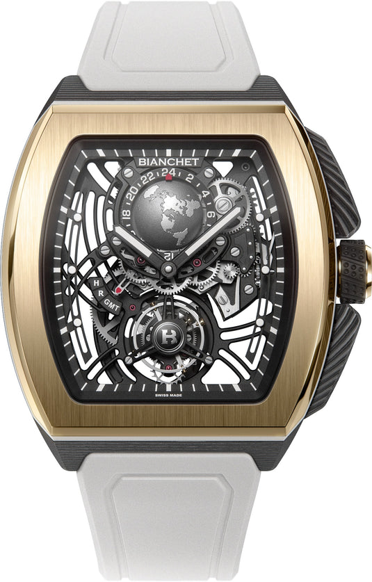 Bianchet Flying Tourbillon Sport GMT B 1.618 Hybrid Gold HBGLFTSG4