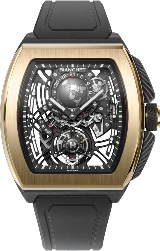 Bianchet Flying Tourbillon Sport GMT B 1.618 Hybrid Gold HBGLFTSG4