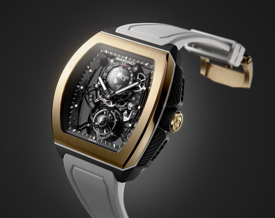 Bianchet Flying Tourbillon Sport GMT B 1.618 Hybrid Gold HBGLFTSG4