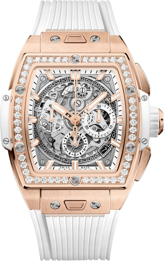 Hublot 642.OE.2010.RW.1204 Spirit of Big Bang King Gold White Diamonds 42mm