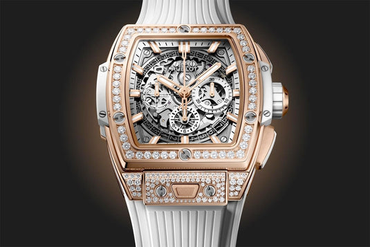 Hublot 642.OE.2010.RW.1604 Spirit of Big Bang King Gold White Pavé  42mm