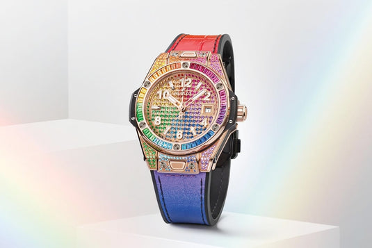 Hublot 485.OX.9900.LR.0999 Big Bang One Click King Gold Rainbow 33mm