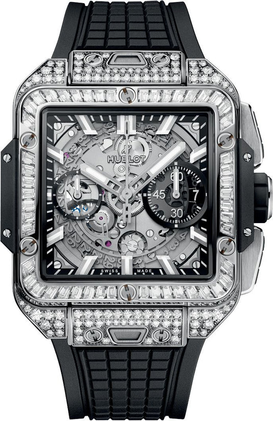 Hublot 821.NX.0170.RX.0904 Square Bang Unico Titanium Jewellery 42mm