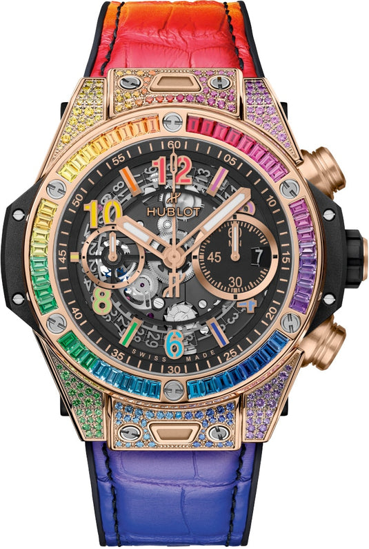 Hublot 421.OX.1118.LR.0999 Big Bang Unico King Gold Rainbow 44mm