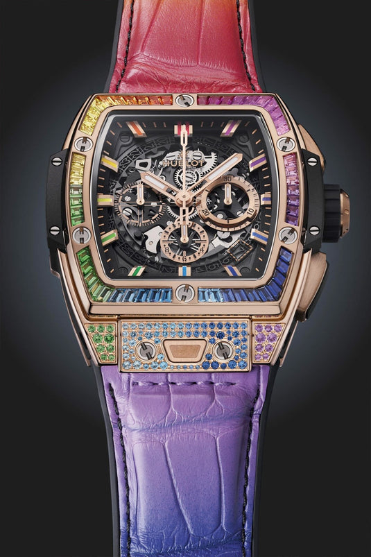Hublot 642.OX.0118.LR.0999 Spirit of Big Bang King Gold Rainbow 42mm