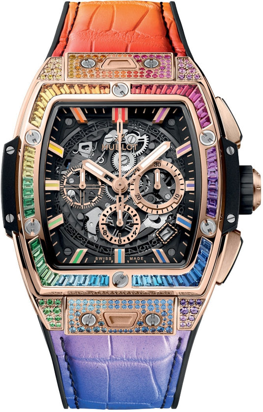Hublot 642.OX.0118.LR.0999 Spirit of Big Bang King Gold Rainbow 42mm