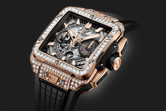 Hublot 821.OX.0180.RX.0904 Square Bang Unico King Gold Jewellery 42mm