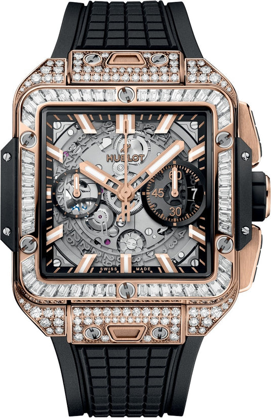 Hublot 821.OX.0180.RX.0904 Square Bang Unico King Gold Jewellery 42mm