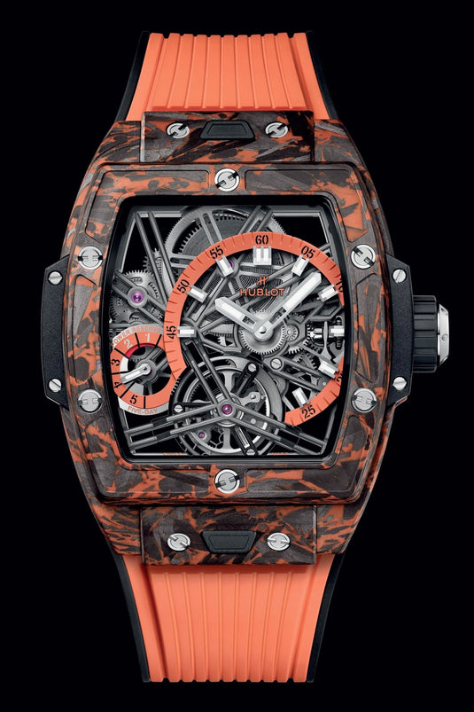 Hublot 645.QO.4710.RX Spirit of Big Bang Tourbillon Orange Carbon 42mm