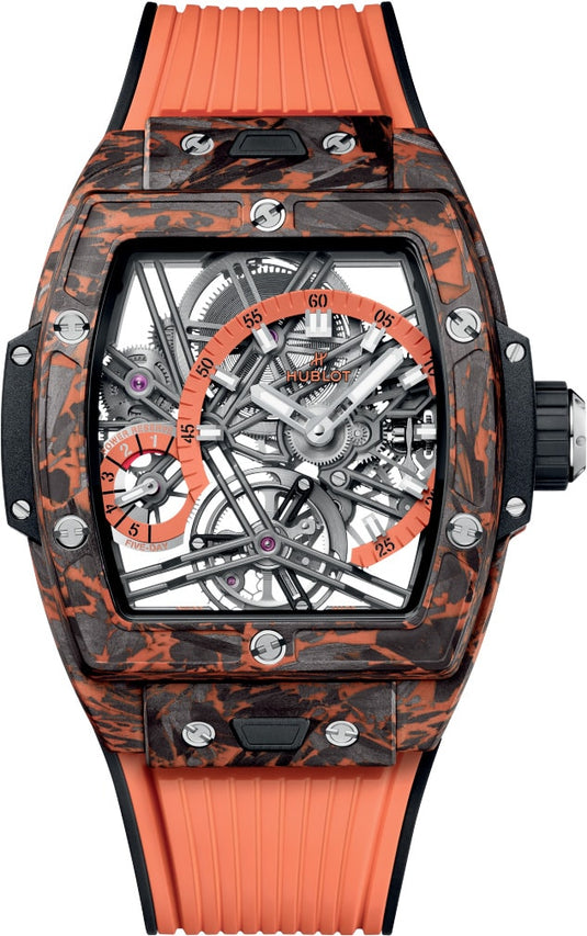 Hublot 645.QO.4710.RX Spirit of Big Bang Tourbillon Orange Carbon 42mm